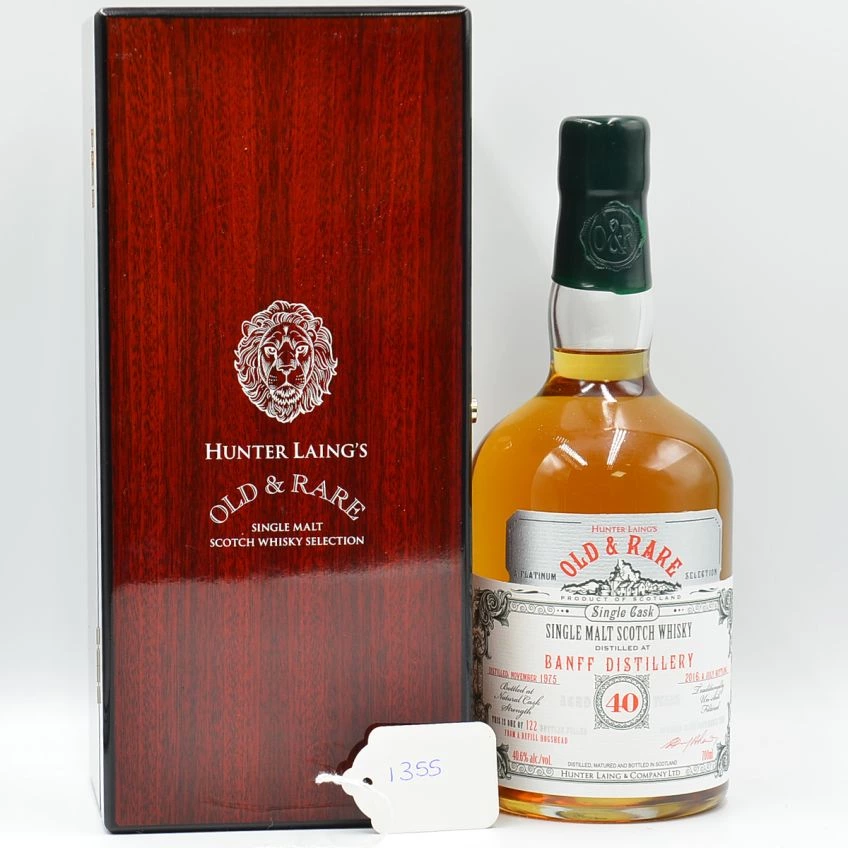 Banff 40 Year Old Whisky 1975