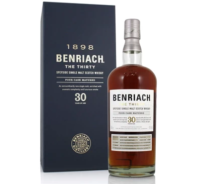 Benriach 30 year old whisky