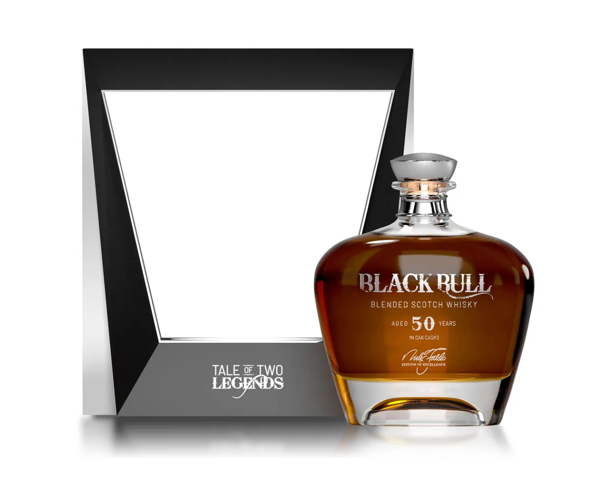 Black bull 50 year old whisky