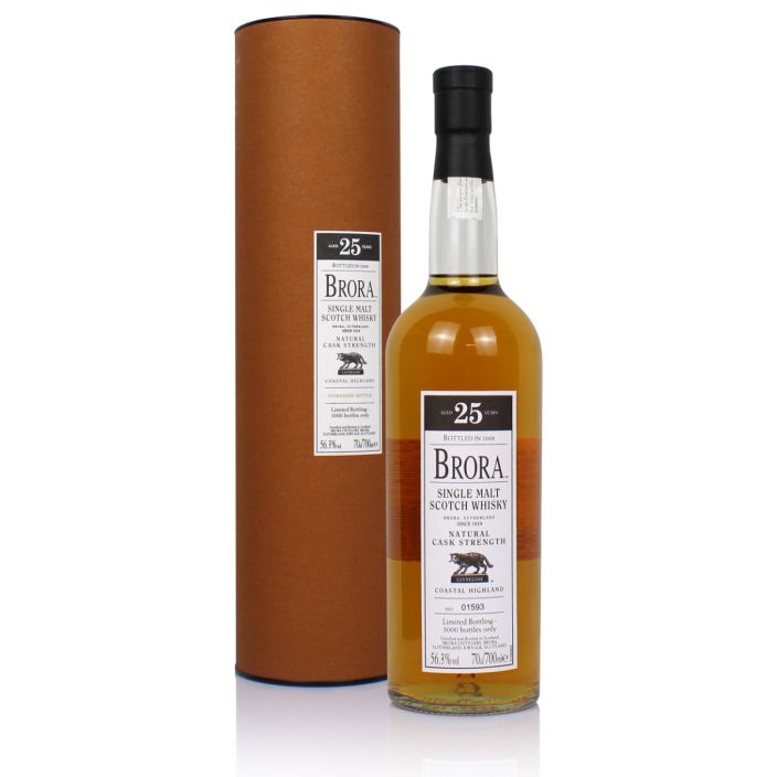 Brora 25 Year Old 2008 Release