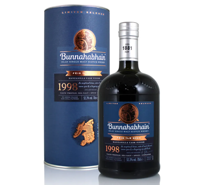 Bunnahabhain 1998 manzanilla